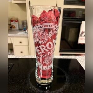 Peroni Nastro Azzurro Pilsner Glass/Vase